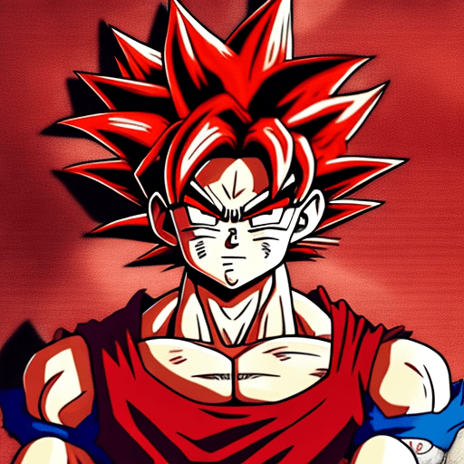 AI generated: dragon ball, portrait of dr goku, in the style of street art aesthetic, cute cartoonish designs, pho...
