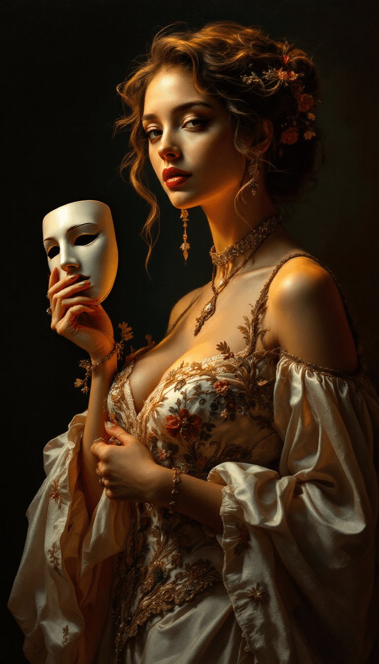 AI generated: An award-winning oil painting in 8k ultra-resolution, rendered in the classical style of Baroque mas...