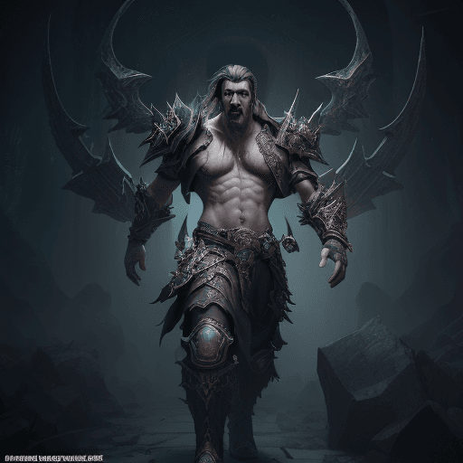 AI generated: create image of man, style of Legends never die when the world is calling you can you hear them scre...
