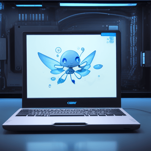 AI generated: computer fluy