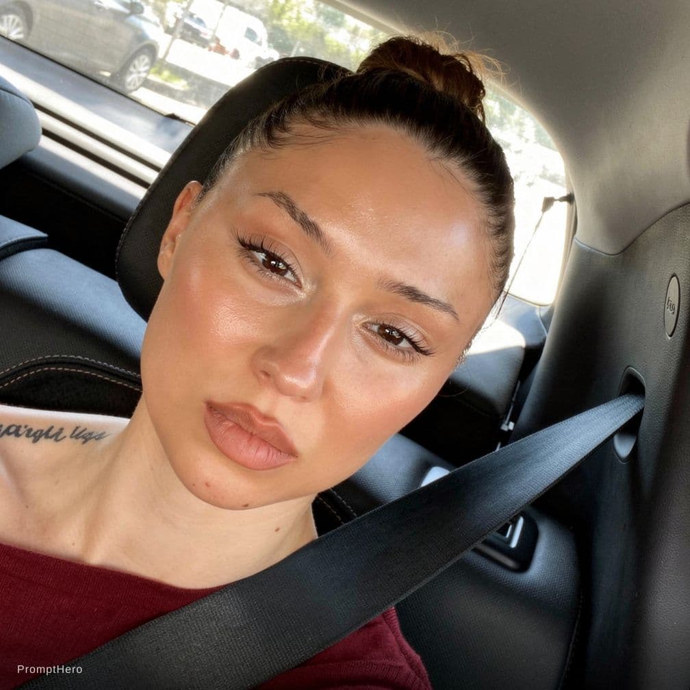 AI generated: Cum face