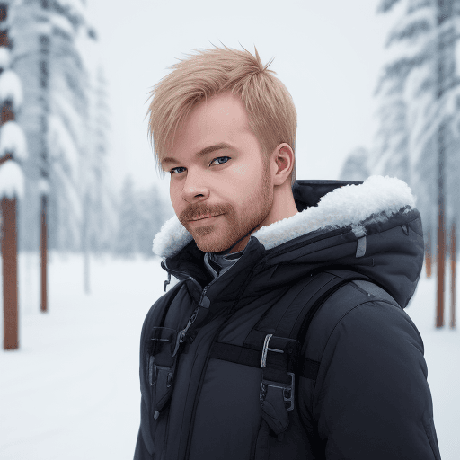 AI generated: male finland 