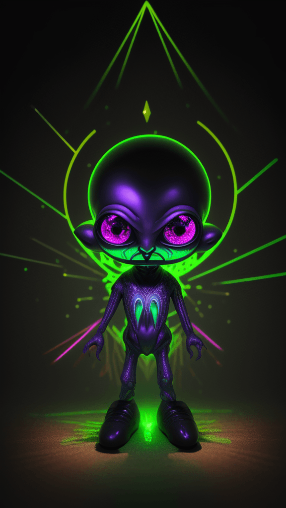 AI generated: 4d 8k 16k laser art rfktrstyle 8k 16k alien being masterpiece,horror