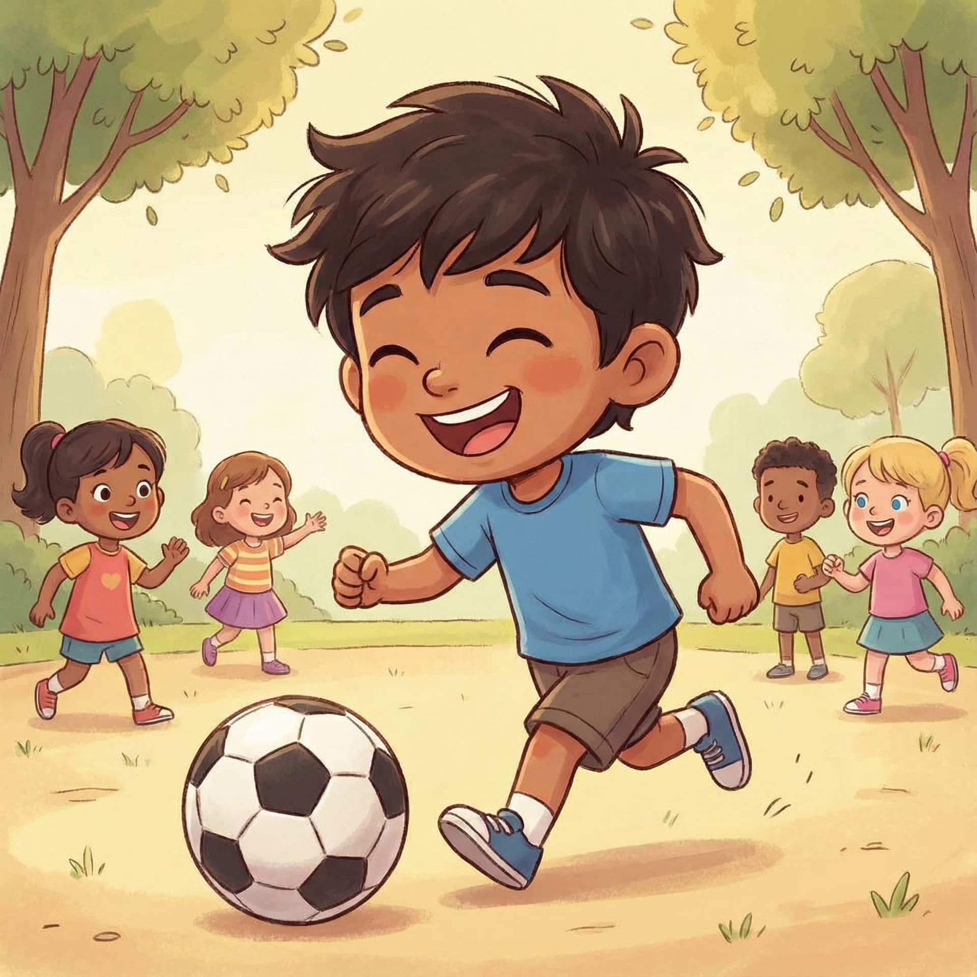 AI generated: cartoon character like indian boys whose age is 5 to 10
