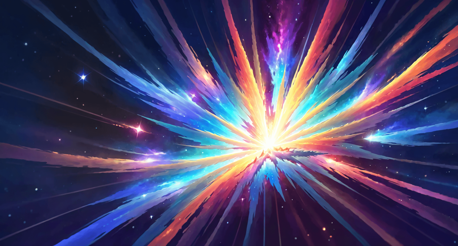 AI generated: a multicolored supernova, amazing deep aesthetic, dynamic dramatic cinematic color, intricate, very ...