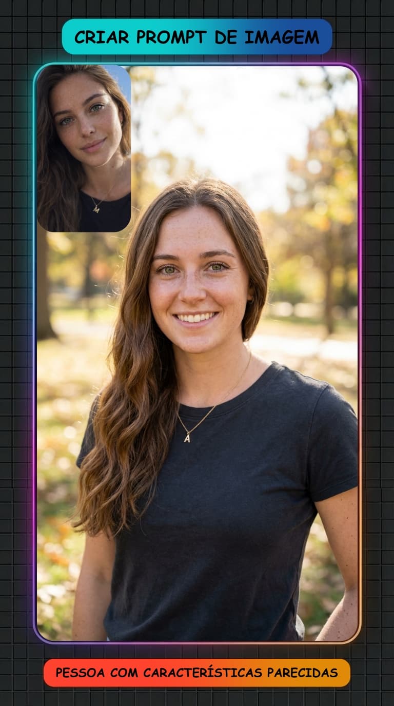 AI generated: Crie um prompt dessa imagem para ser gerada no nano banana sem imagem de referência.