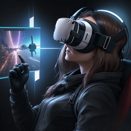 AI generated: Describe an exhilarating adventure set in a highly advanced virtual reality world. Explore the possi...