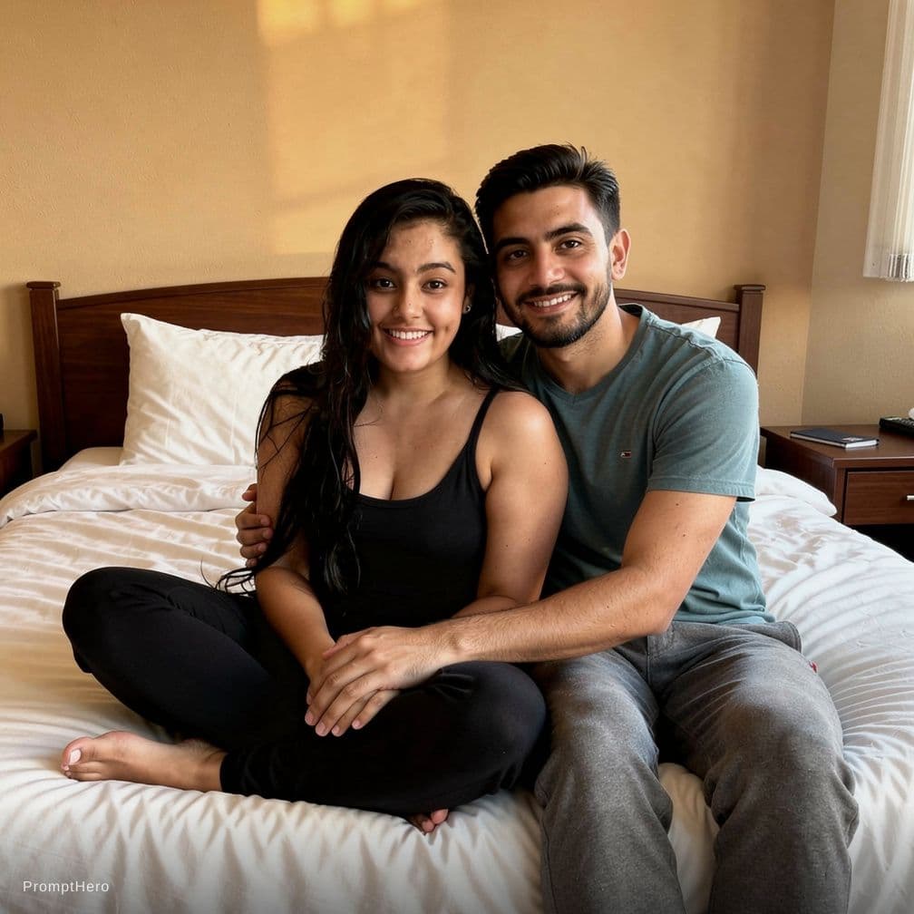 AI generated: couple sex in bad