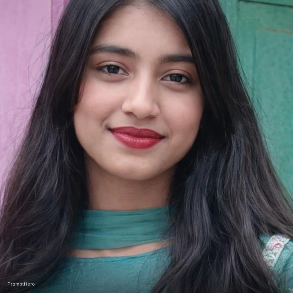 AI generated: cute girl
