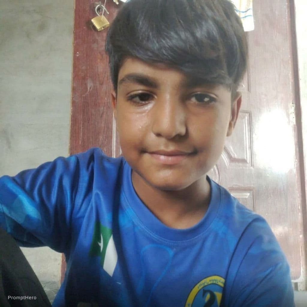 AI generated: kid
