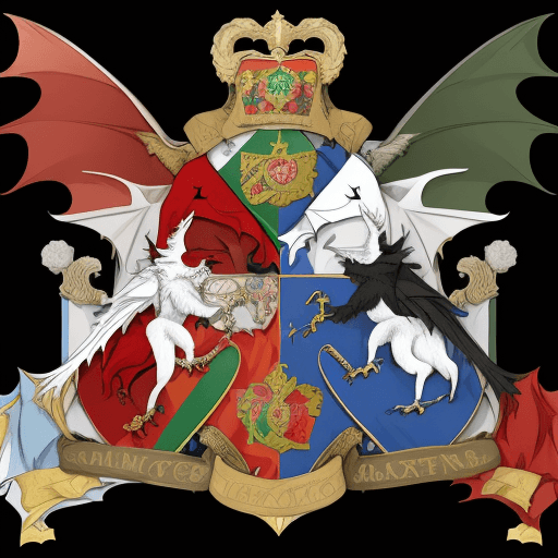 AI generated: Create a detailed and vibrant illustration featuring the coats of arms of Alicante, Castellón, and V...