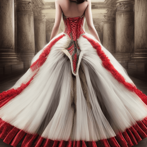 AI generated: Insanely detailed_(photorealistic full-body shot capturing the back view of a woman:2.7)_masquerade ...