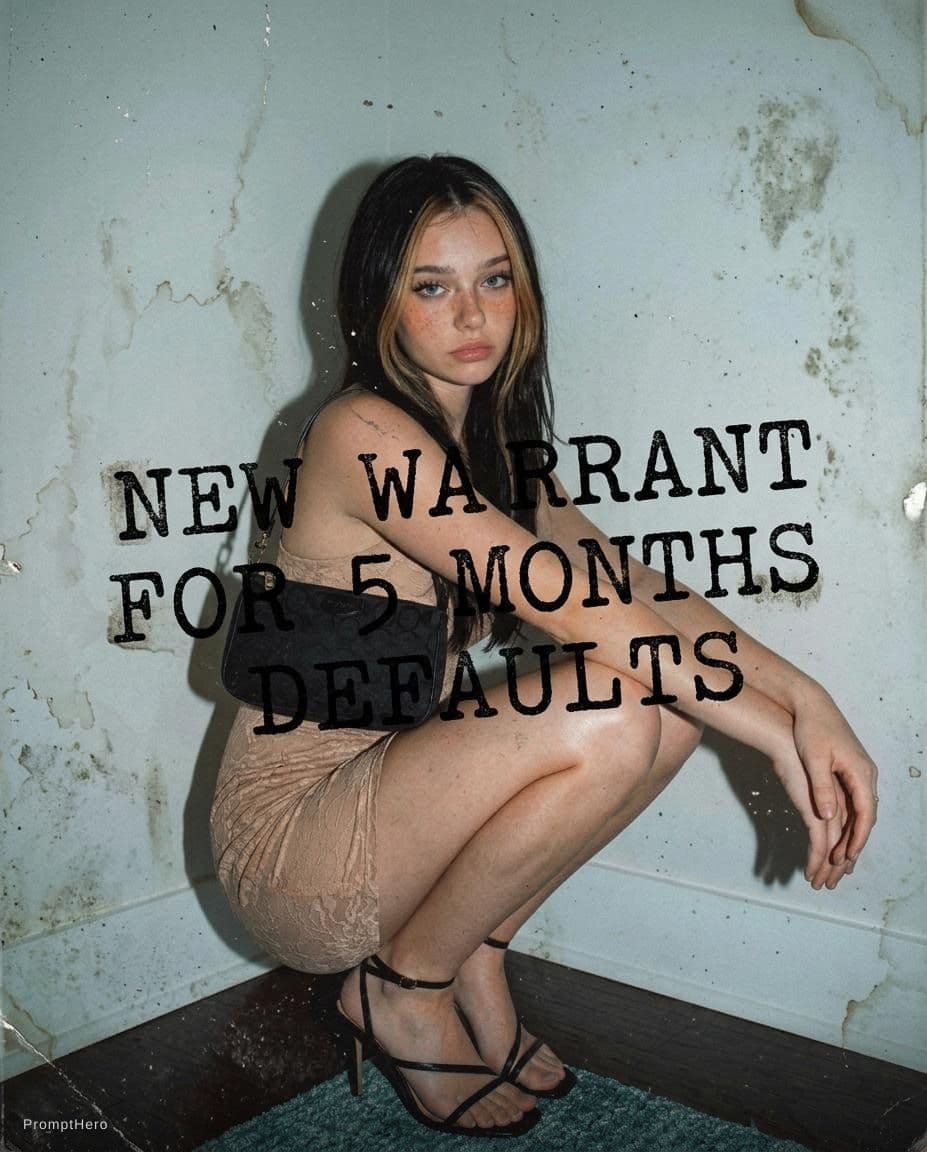 AI generated: New warrent for 5 months defaults 
decay