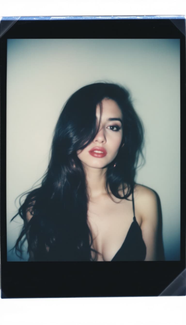 AI generated: Girl, polaroid_24, color polaroid fujifilm