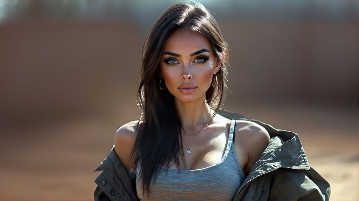 AI generated: Image Drawing  from front, 8K FHD , ((8K 8K )),Quality,
deconstucivist Fashion of a woman
 modern-da...