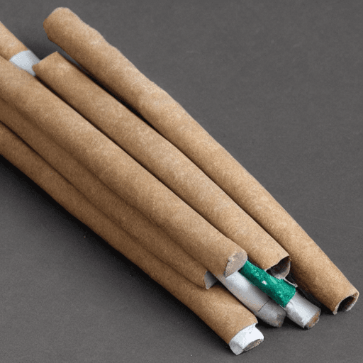 AI generated: huge cigarette