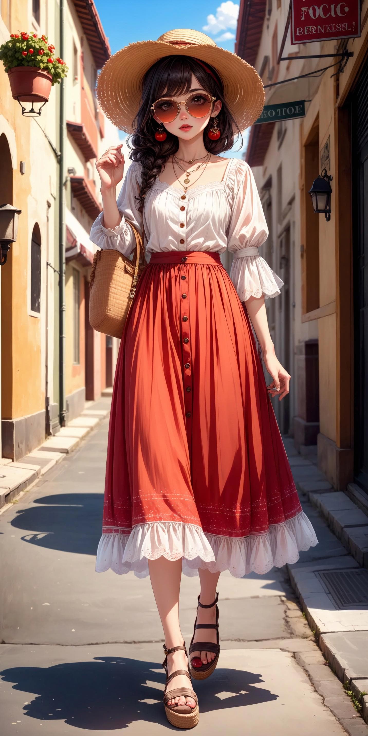 Tomato Girl Aesthetic (Fashion Style) - Image 3