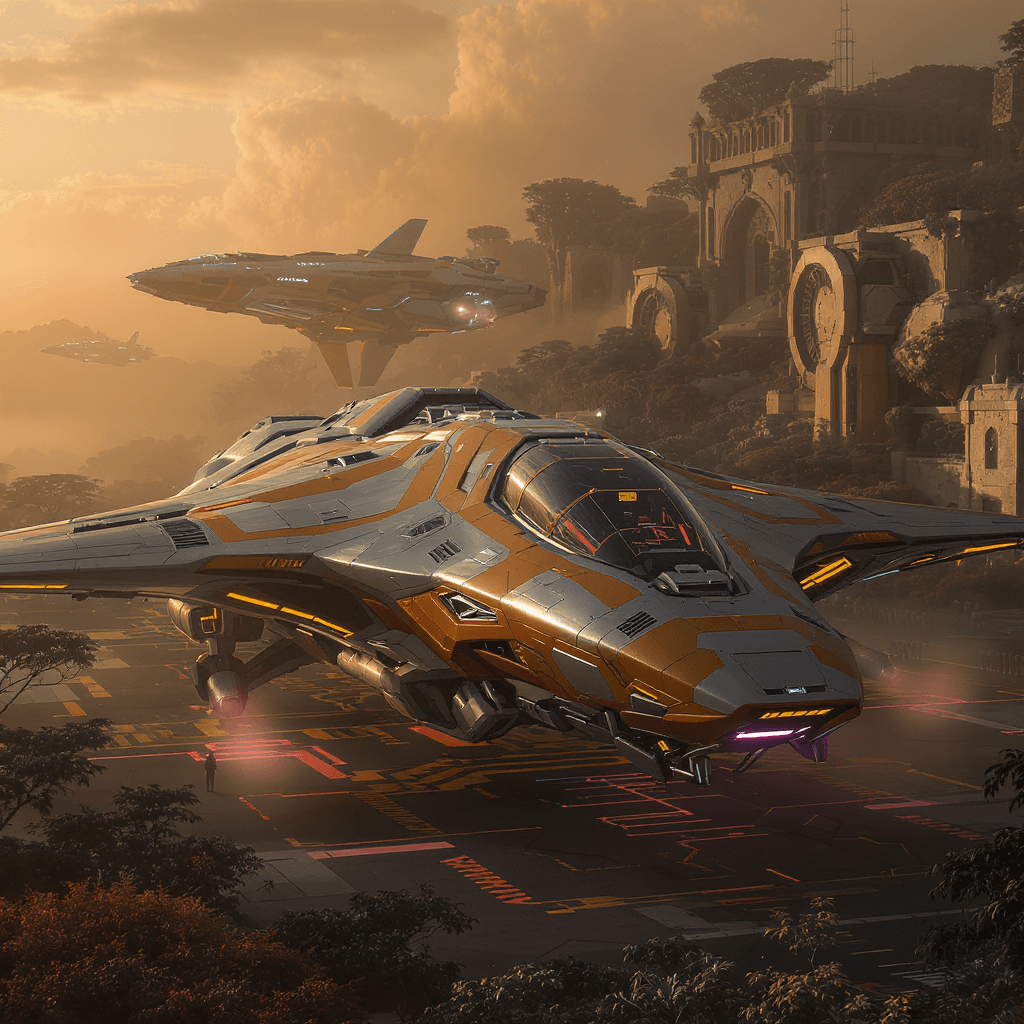 AI generated: 
Futuristic epic adventure, tartaria building in the background with mythological ancient flying sp...
