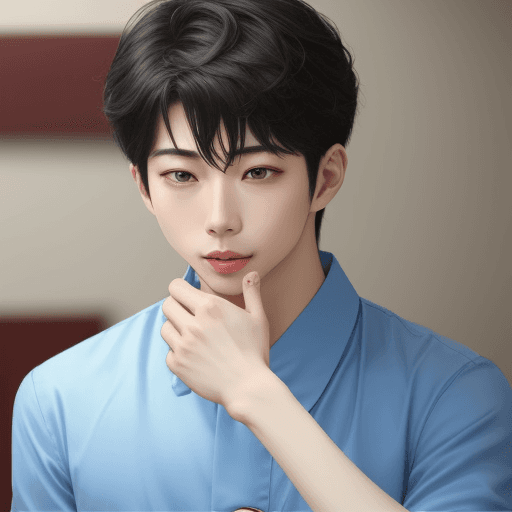 AI generated: 男子，全裸
