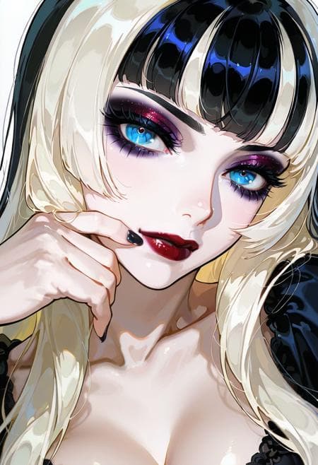 Romantic Goth Makeup - Image 4