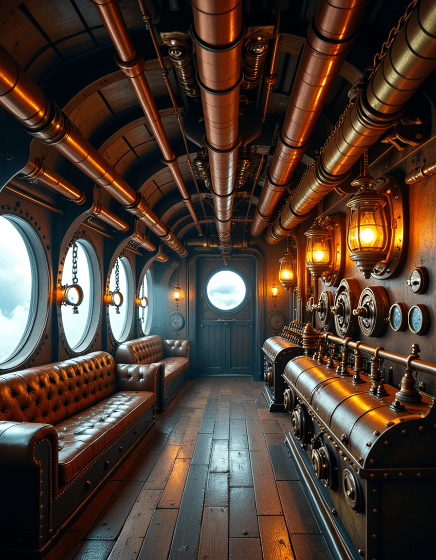 steampunk airship - Image 4