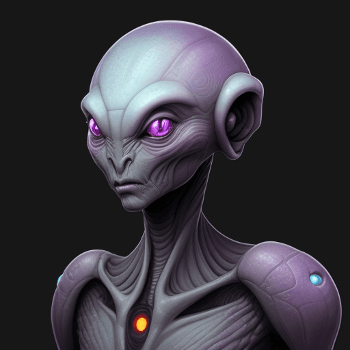 AI generated: random humanoid alien species 