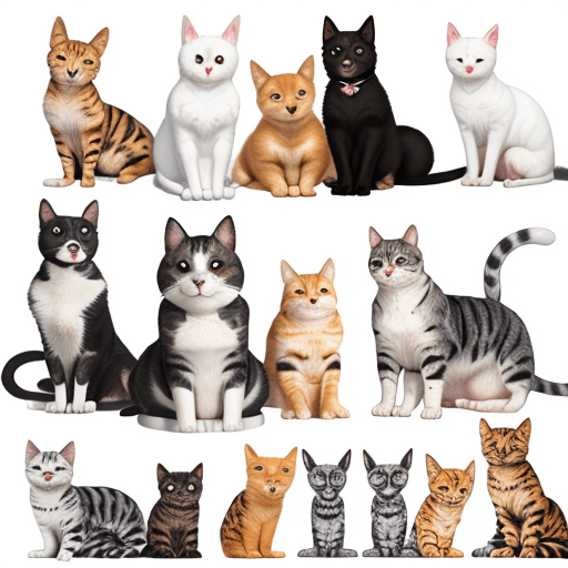 AI generated: Group of Pets. Isolated on white background stock photo
Pets, Animal, Group Of Animals, Dog, Domesti...