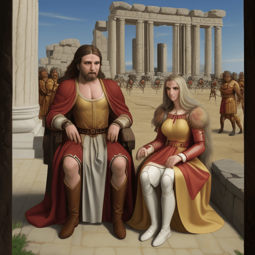 AI generated: Ivano-Frankivs in 3000 year
