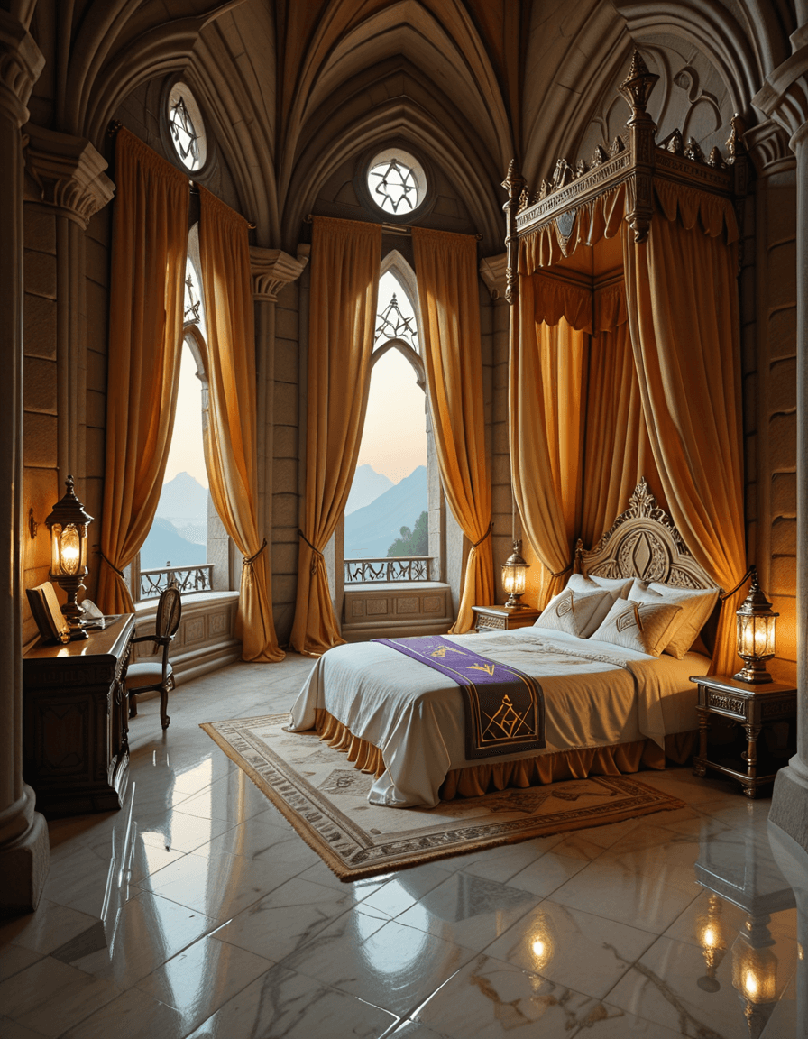 bedroom of Princess Zelda illu - Image 3