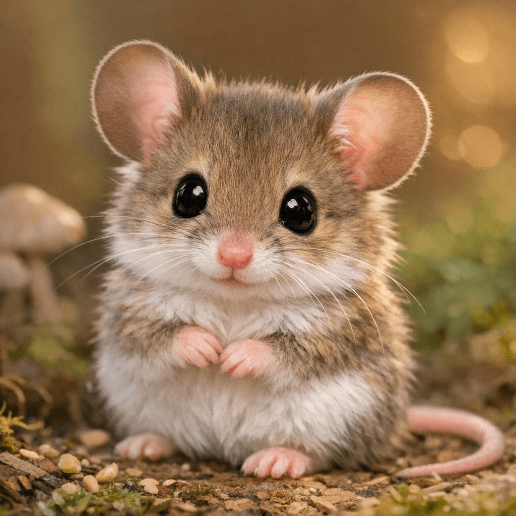 AI generated: cute mouse --sref 2214314723 --v 7
