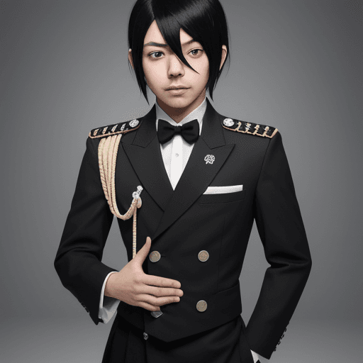 AI generated: Saihara shuichi, Shuichi Saihara