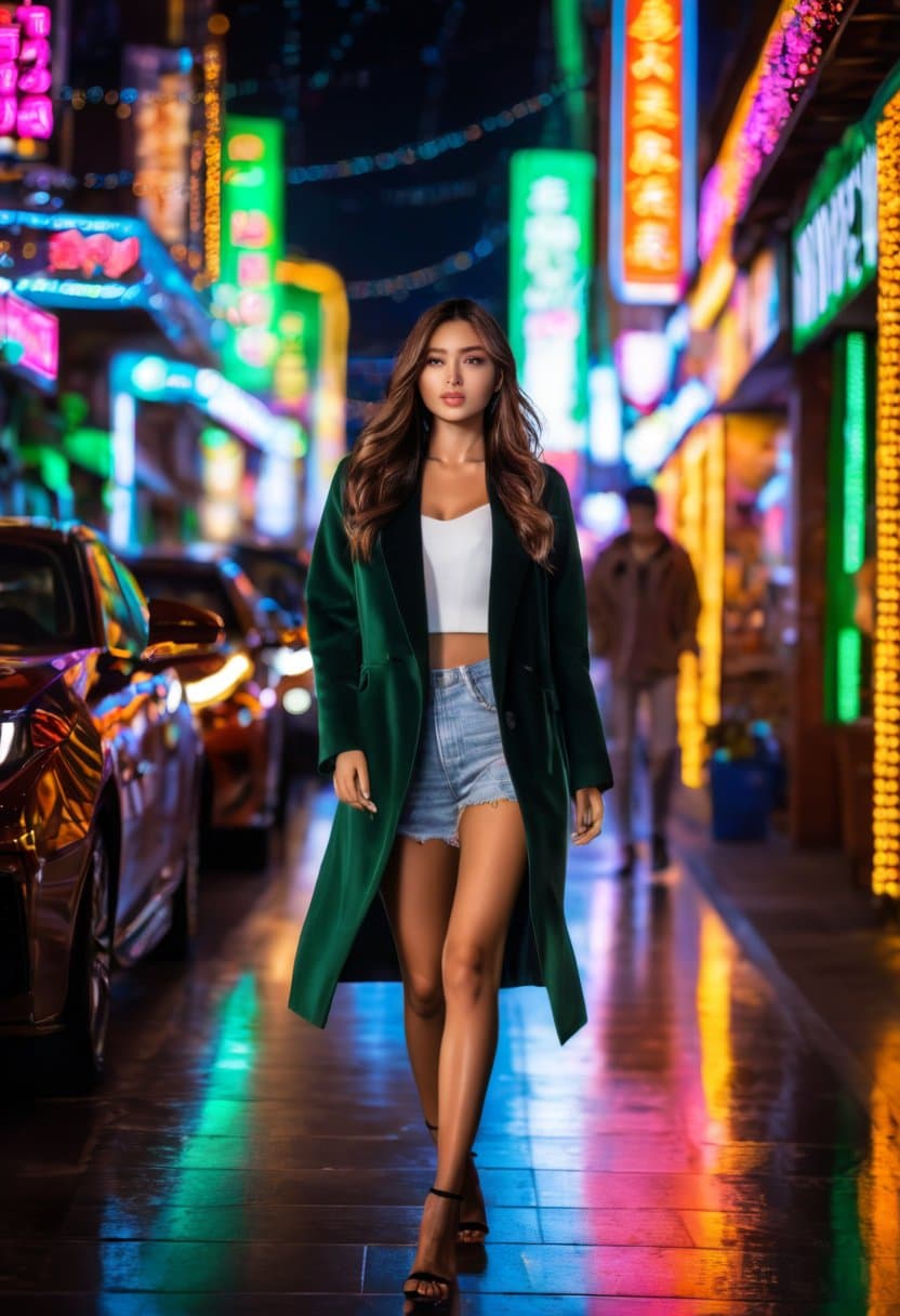 AI generated: realistic portrait of very beautiful girl with boy, a young supermodel girl and boy,face to face, ro...