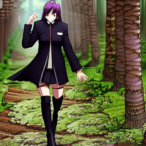 AI generated: Full body potrait, anime girl, anime style, pixiv, 1 girl, slim, thin, anime girl, adult, masked wit...