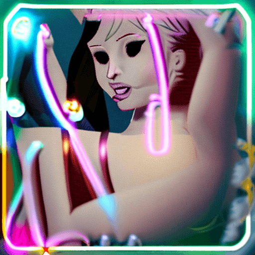 AI generated: <lora:Egirl2:0.8> 1 girl, a naked girl on her knees on a white bed in a teens bed room (leaning back...