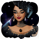 AI generated: a beautiful and detailed fullbody back view portrait of diane foxington,orange body,  black lips, ey...
