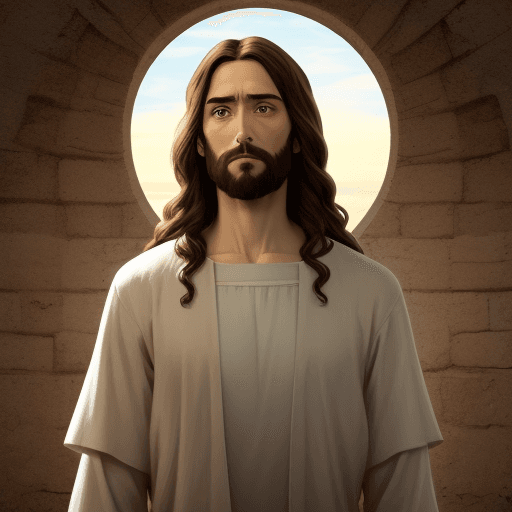 AI generated: jesus