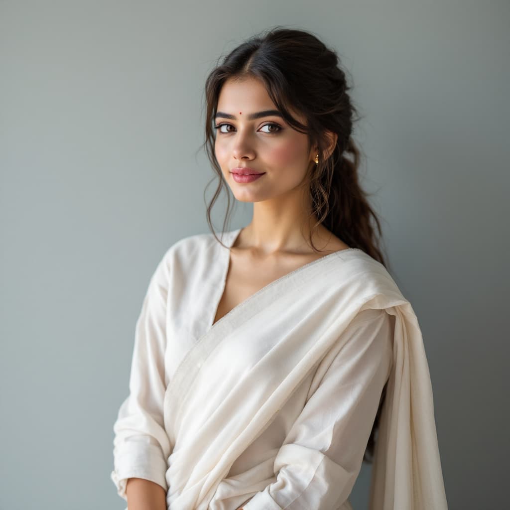 AI generated: indian fansion girl