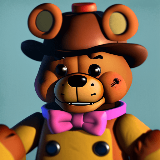 AI generated: Freddy Fazbear