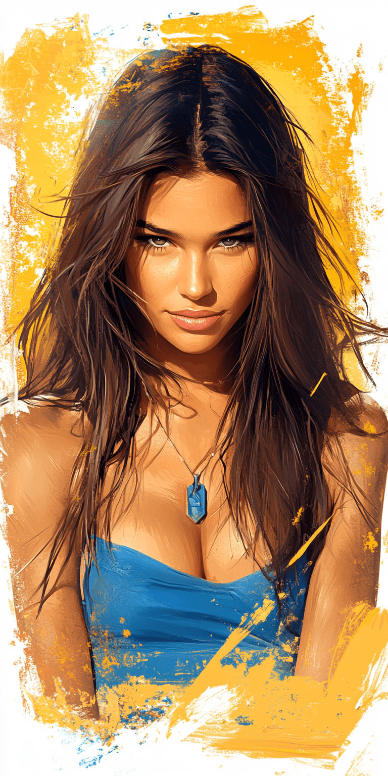 AI generated: sketch of a woman's face, free brushwork --chaos 75 --ar 1:2 --style raw --profile rsy6uq9 --stylize...