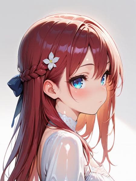 ハーフアップ\half up - Image 2