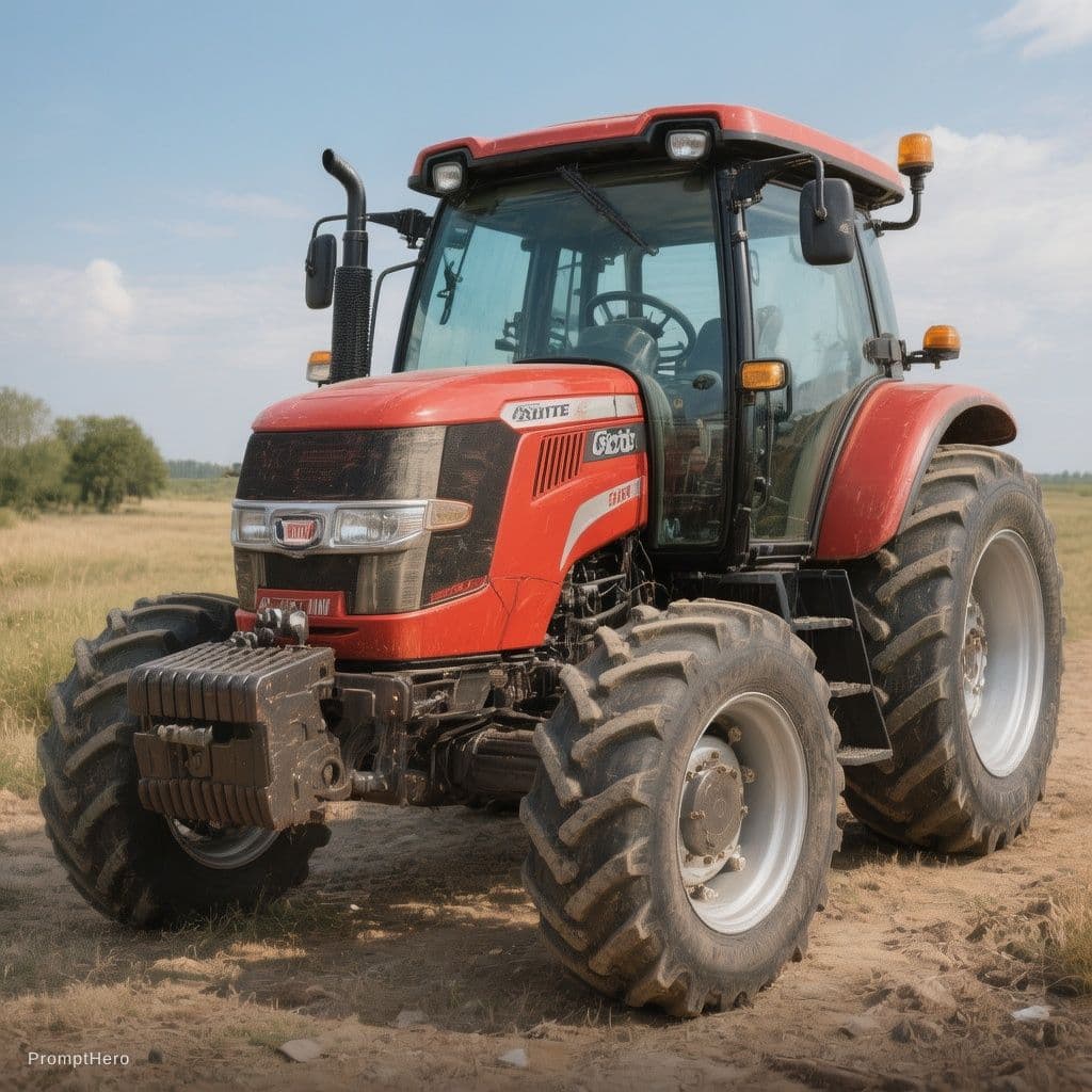AI generated: tracteur fiat