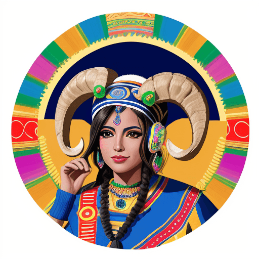 AI generated: Festival Latino, Rams, corporate, (best quality, ultra-detailed, fine illustration)