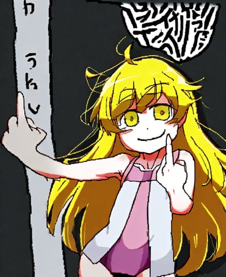 shitty oekaki jaggy lines style - Image 3