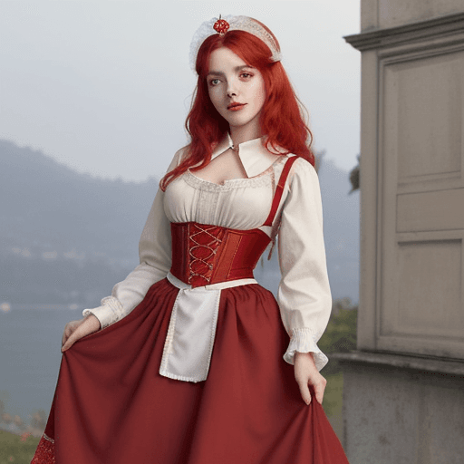 AI generated: Character: Italian woman named Isabella, description: hardworking (tireless) and dedicated (passiona...