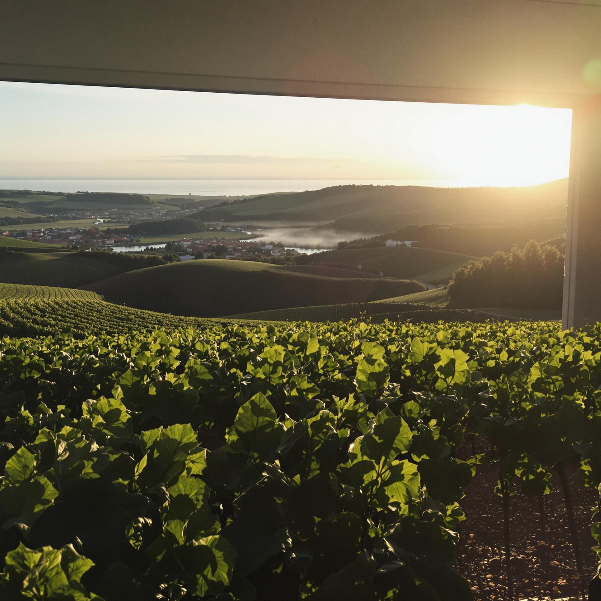 AI generated: fujifilm, wine tasting in portugal, team building, happy group, startup retreat
