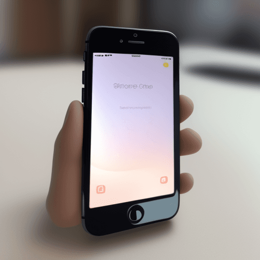 AI generated: 
iphone