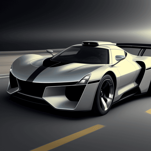 AI generated: future car
