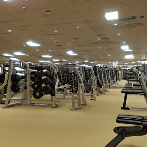 Stable Diffusion prompt: girl,gym,nude