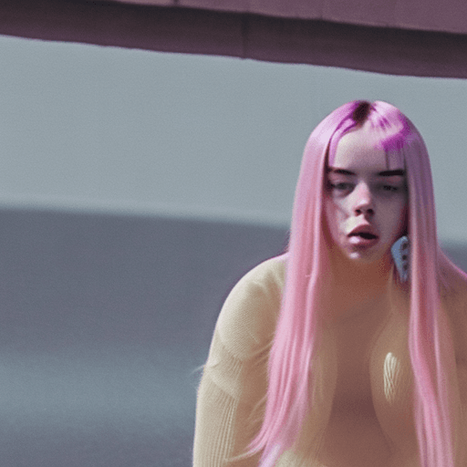 AI generated: billie eilish nude