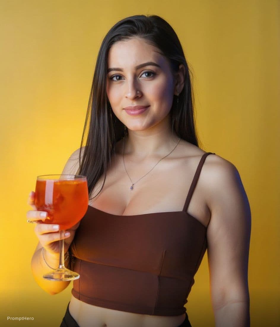 AI generated: Preserve the original girl in photo, the face and this xpression. solo, 18 years old, perfect europe...